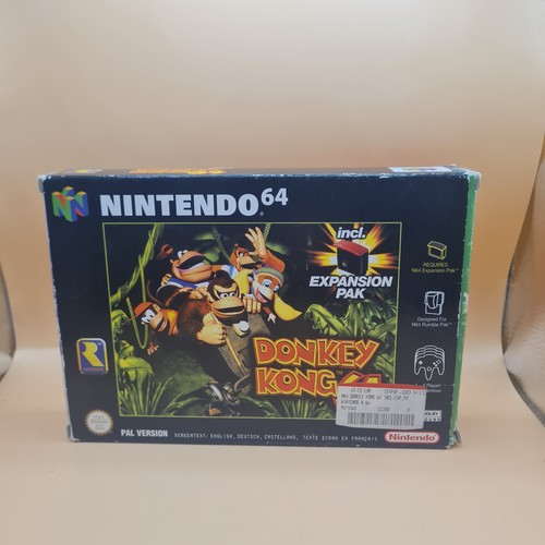 N64 donkey kong ovp - kong, 64