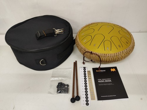 Sounsonix steel tongue drum - steel,