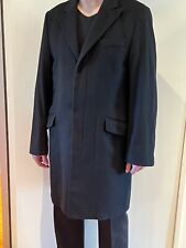 Feraud Herren Mantel, Größe 52, schwarz, 15% Kaschmir 85% Schurwolle