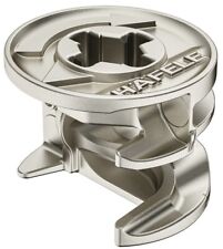 Häfele Exzentergehäuse Verbinder  Minifix Ø 15 für Holzdicke ab 12 mm vernickelt