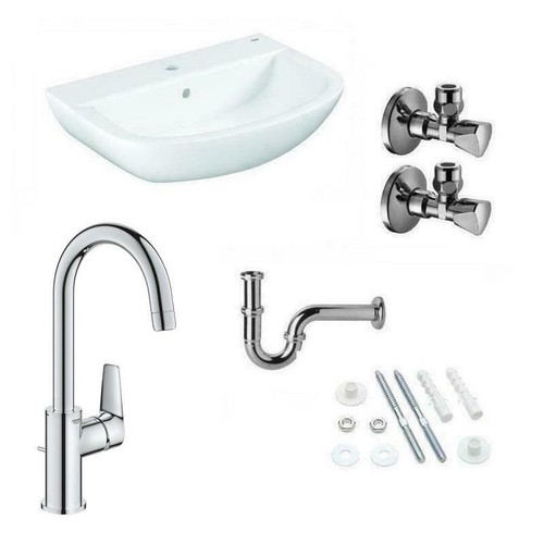 Grohe bau waschtisch 60cm mit - grohe,