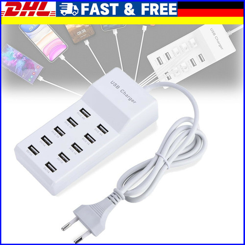 Fach usb schnellladestation - 10,