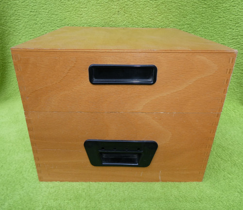 Vintage holz karteikasten - holz,