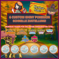 ✨6 SHINY CUSTOM POKEMON NACH WUNSCH!✨  | Pokemon HOME Karmesin und Purpur