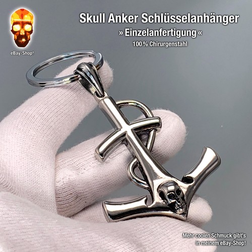 Skull anker - skull,