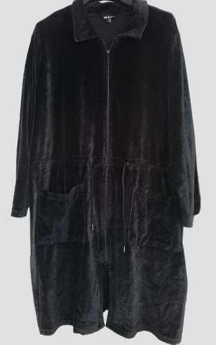 Ulla popken bademantel schwarz - ulla,