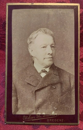 Cdv portrait foto - cdv, fotografie