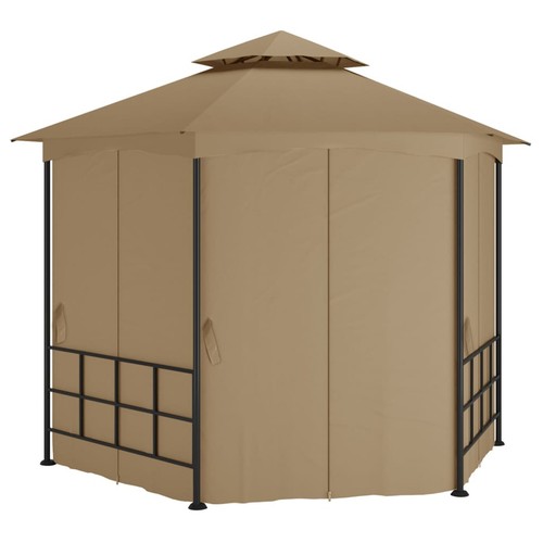 Pavillon mit seitenwänden - mit,