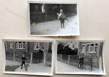 orig. Foto Konvolut 1953 Marktneukirchen Sachsen Kind Schulkind Roller