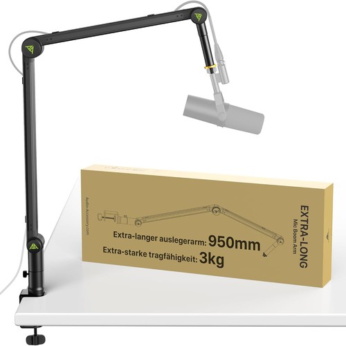 Mikrofon arm max 3 kg - mikrofon, max.
