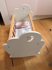 Bett puppenwiege babyborn - puppenwiege,