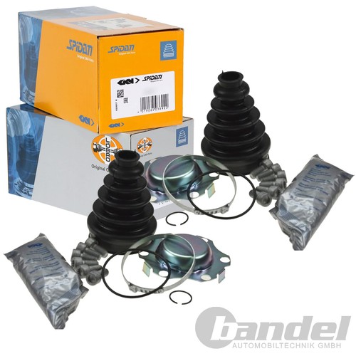 Spidan achsmanschetten satz - 2x,