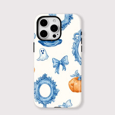 Blau Halloween Blumen