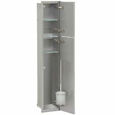 WC-Modul 9314281 UP 180x981 mm Einbauschrank befliesbar Grau Anschlag rechts