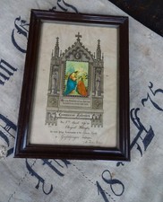 altes Bild von 1891  Glas +