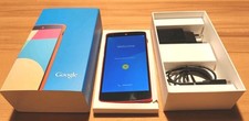 Smartphone: Google Nexus 5, guter Zustand! Farbe: rot! -Zubehörpaket- TOP!!!