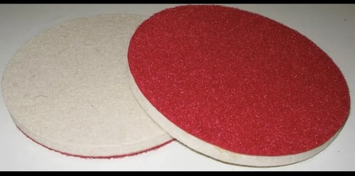 125 klett polierfilz - 6x, Ø
