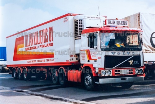 Lkw foto volvo f12 intercooler - lkw,