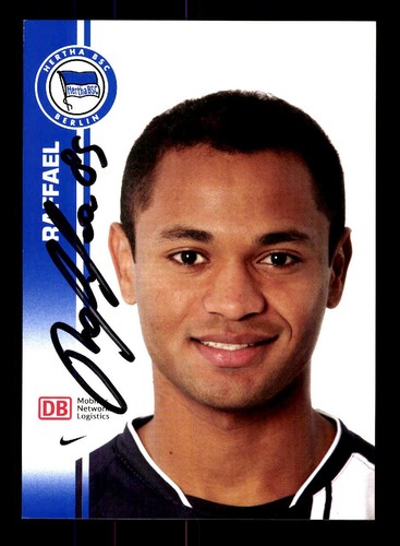 Raffael autogrammkarte hertha - raffael,