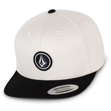 Volcom Quarter Twill Snapback Cap whitecap grey - Snapback Kappe mit Stone Logo