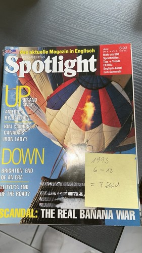 Spotlight magazin englisch - spotlight, in