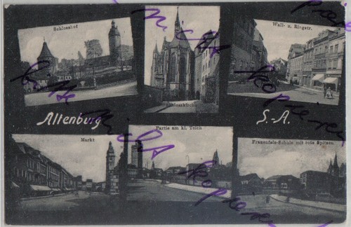 Mehrbild altenburg a - ak, s.-a
