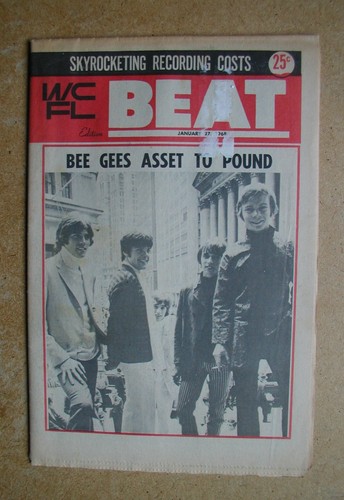 Wcfl beat january - 27,, 1968