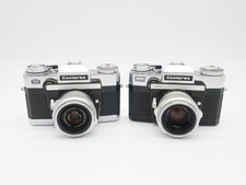 2x Zeiss Ikon Contarex Super mit Distagon + Planar
