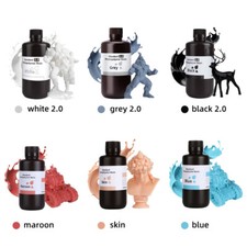 ELEGOO 1KG 8K Standard Harz/ABS-Like/Water Washable 405nm Photopolymerharz Resin