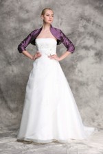 Hbh brautmoden taffeta bolero - brautmoden,