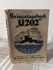 ❌WELTKRIEG,MILITARIA❌Kriegstagebuch „U 202“ -angefangen 12.4.19.. -abgeschlossen