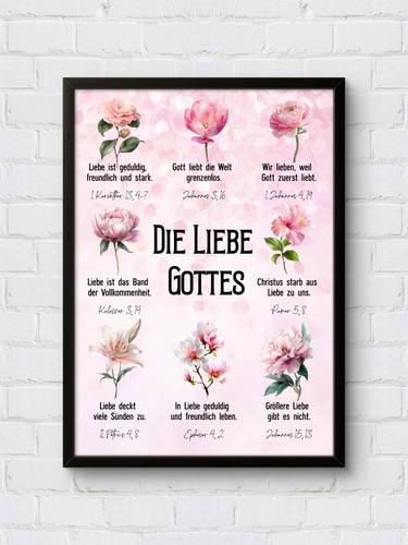 Bibel poster kunstdruck - poster, wall