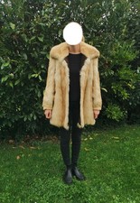 Damen Pelzmantel Paletot, mit