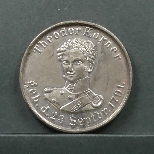 Theodor körner alte medaille - theodor,