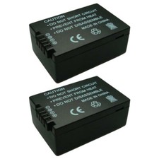 2x Akku 1200mAh ersetzt Panasonic DMC-BMB9 DMW-BMB9E, Leica BP-DC9 BP-DC9E