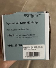 Verbindungskrallen Verbindunsclip System 49 75 Stück für WPC Terrassendielen.