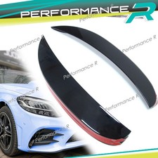 Front Stoßstange Flaps Aero für Mercedes Benz W205 C205 A205 S205 AMG Line 2019+