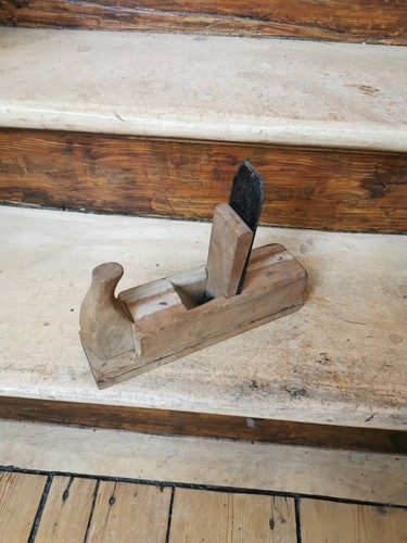 Antiker holzhobel zahnhobel - antiker, /