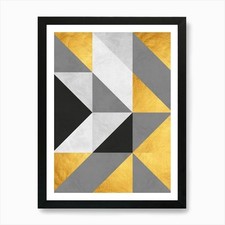 Collage mit Gold und Schwarz 6