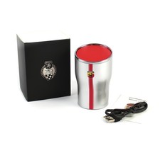 Abarth Bluethooth Lautsprecher Musikbox Soundbox Silber 6002350636