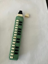 Hohner Melodica Soprano grün- Vintage- mit Originalverpackung + Notenheft
