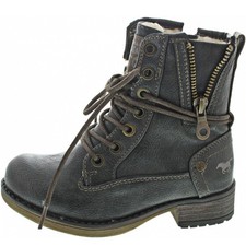 Mustang Mädchen Boots in Grau