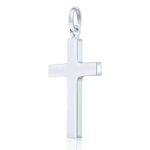 Kreuz anhänger groß massiv - anhänger,