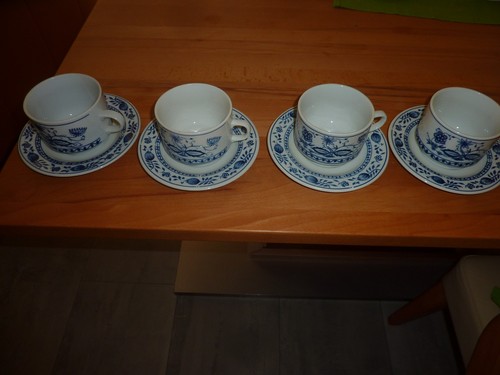 Kahla zwiebelmuster gedeck - 4x,