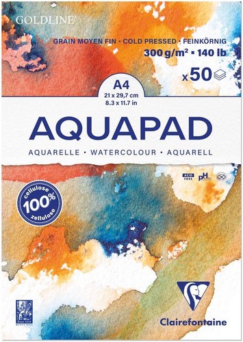 Clairefontaine aquarellblock - clairefontaine,