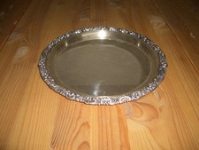 Teller Bankett-Servierplatte Tablett Jugendstil silber WMF ca. 1920 bis 1930