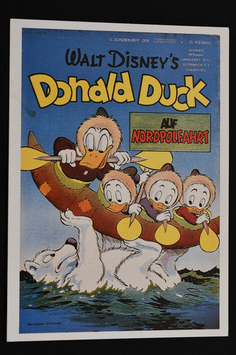 Postkarte donald duck - postkarte,
