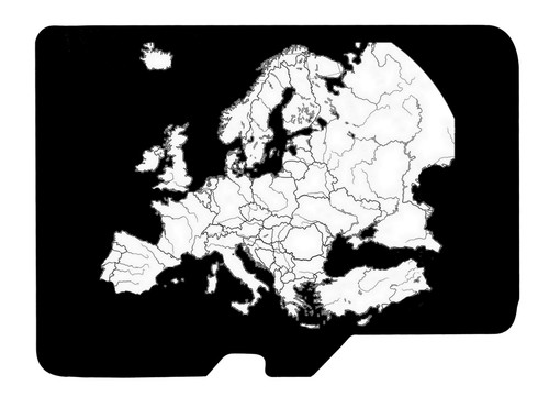 Topo europa karte - topo,