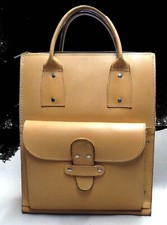 Aktentasche DICKLEDER Businesstasche LEDERTASCHE Tragetasche SHOPPER Natur 2724