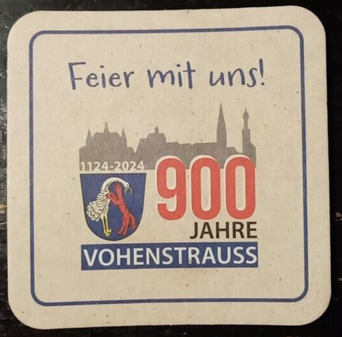 Bierdeckel vohenstrauß - vohenstrauß,